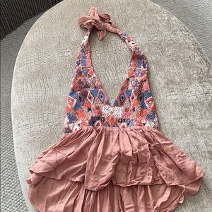 Free People halter neck top